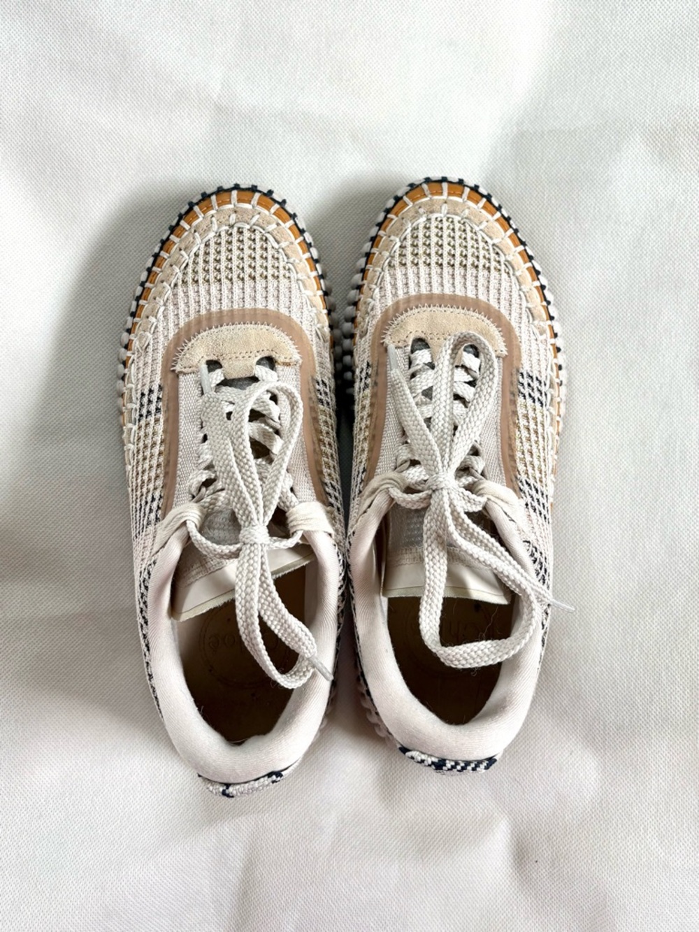 Chloe Nama Sneaker in Biscotti Beige size 36 - Picture 6 of 11
